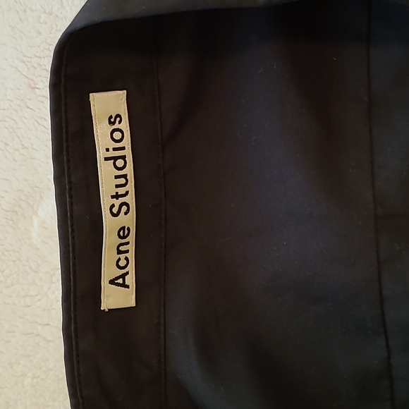 Acne Studios black button down shirt - Picture 3 of 4